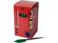 Kulpenna Wiz med tryckknap grön - Primmeshiper