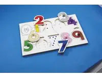 Knoppussel siffror 41x30cm - Primmeshiper