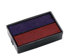 Stämpel Dynkas. COLOP E10 röd/blå 2/fp - Primmeshiper