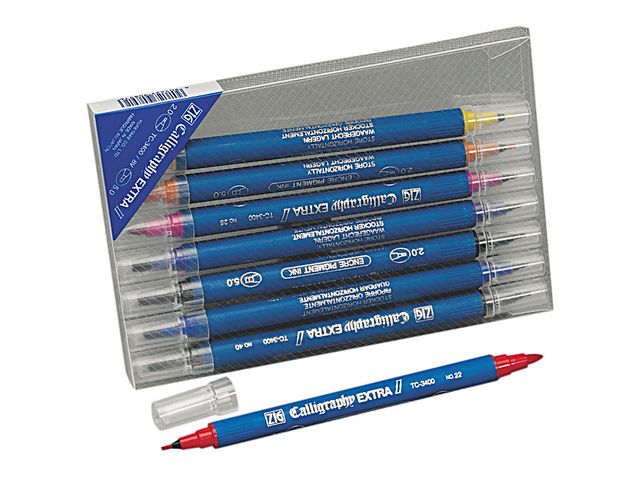 Kalligrafiset VL ZIG dubbelspets 8/fp - Primmeshiper