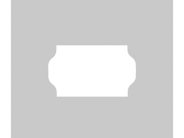 Prisetikett 32x19mm G2 vit 5000/fp - Primmeshiper