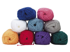 Akrylgarn 9 färger - Primmeshiper