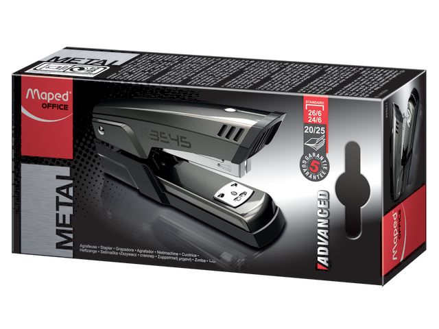 Häftapparat MAPED Advanced 24/6 grå - Primmeshiper