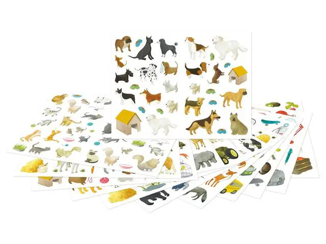 Stickers sorterade motiv 1692st - Primmeshiper