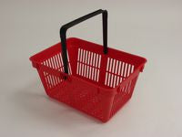 Kundkorg 27L röd - Primmeshiper