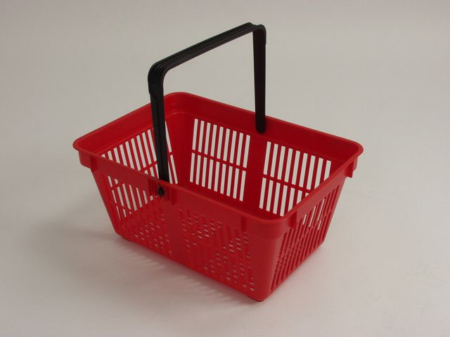 Kundkorg 27L röd - Primmeshiper