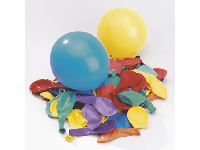 Ballonger 23cm blandade färger 100/fp - Primmeshiper