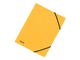 Gummibandsmapp presspan A4 gul - Primmeshiper