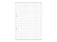 Lösblad A4 rutat 5x5mm hålat 500/fp - Primmeshiper
