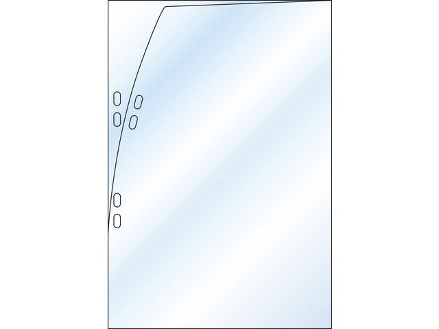Plastficka i rent A4-format 0,08mm - Primmeshiper