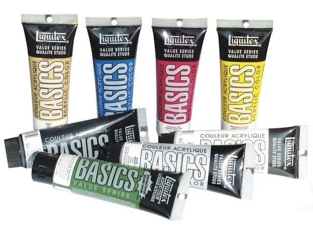 Akrylfärg Liquitex 118mlx8 färger - Primmeshiper