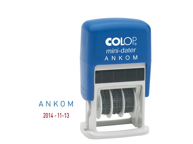 Stämpel COLOP datum Printer 160 'Ankom' - Primmeshiper