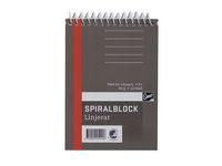 Spiralblock A7 60g 50 blad linjerat - Primmeshiper