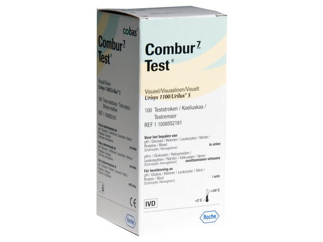 Urinstickor COMBUR 7 test 100/fp - Primmeshiper