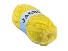 Akrylgarn 50g gul - Primmeshiper