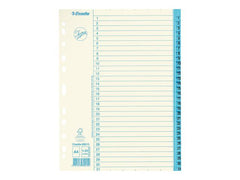 Pappregister JOPA A4 1-31 vit/blå - Primmeshiper