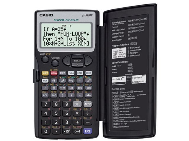 Teknisk räknare CASIO FX-5800P - Primmeshiper