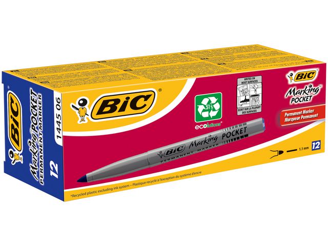 Märkpenna BIC 1445 pocket blå - Primmeshiper