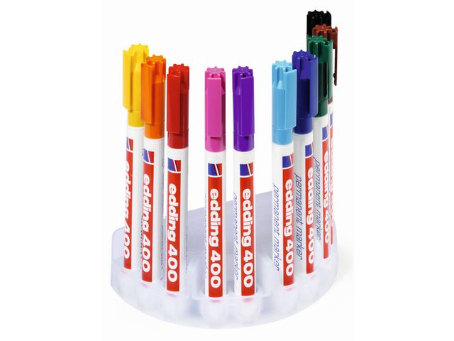 Märkpenna EDDING 400 10 färger/fp - Primmeshiper