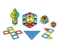 Polydron magnetic 96 delar - Primmeshiper