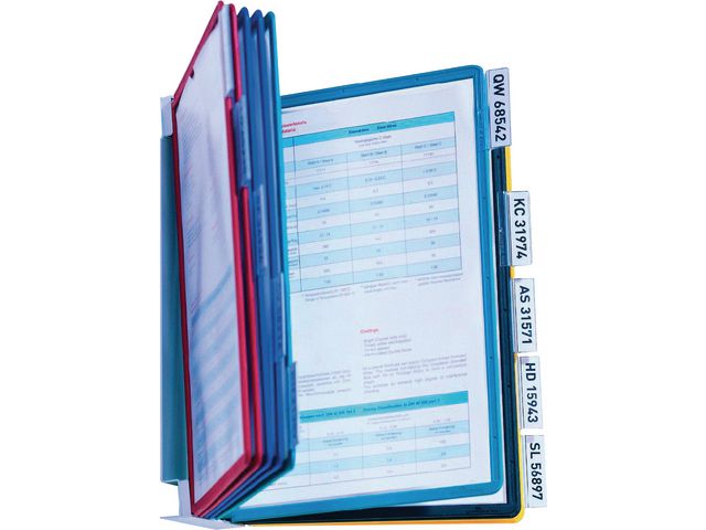 Väggställ VARIO A4 med 10 ramar - Primmeshiper