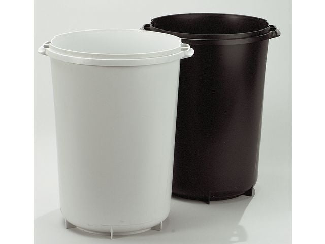Papperskorg DURABIN rund 40L svart - Primmeshiper
