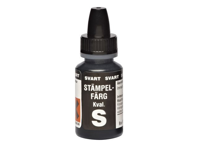 Stämpelfärg självfärgande 10ml svart - Primmeshiper
