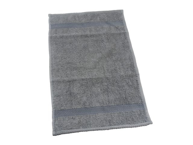 Frottéhandduk 30x50cm grå - Primmeshiper