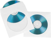 CD-Ficka HAMA papper 100/fp vit - Primmeshiper