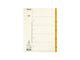 Pappregister Servo A4 1-5 orange flik - Primmeshiper