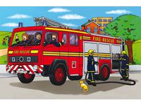 Golvpussel brandbil 60x40cm - Primmeshiper