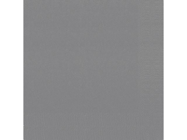Servett 3-lags 40x40cm granitgrå 125/fp - Primmeshiper