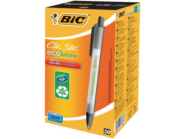 Kulpenna BIC ECOlutions Clic Stic 1,0 sv - Primmeshiper