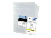 Visitkortsficka DURABLE 10/fp - Primmeshiper