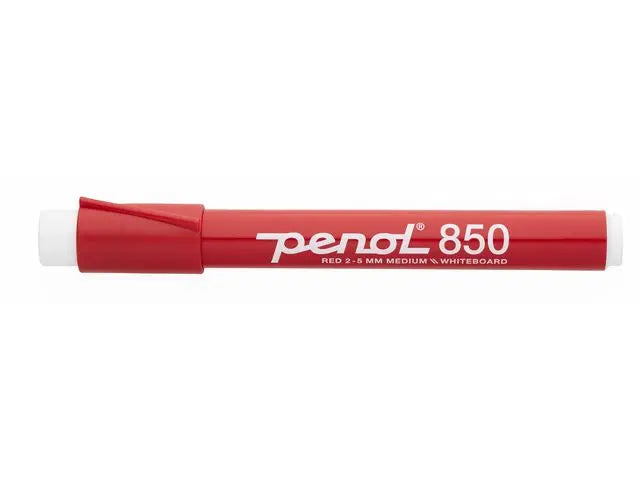 Whiteboardpenna PENOL 850 sned röd - Primmeshiper