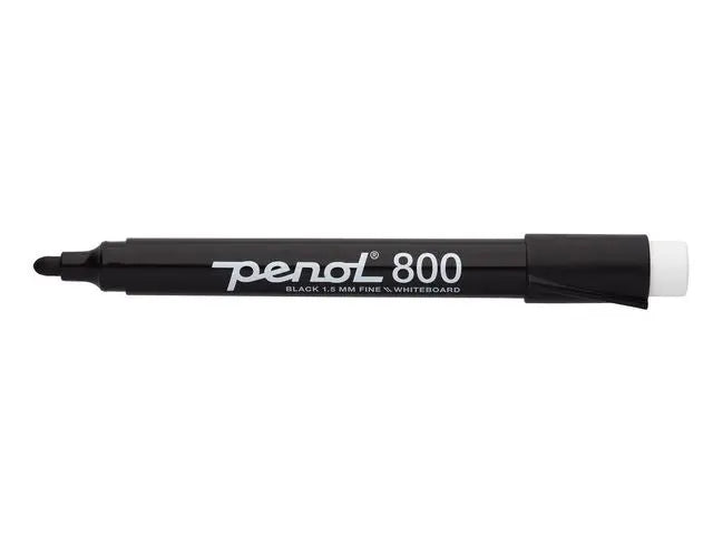 Whiteboardpenna PENOL 800 rund svart - Primmeshiper