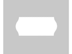 Prisetikett 26x12mm G2 vit 9000/fp - Primmeshiper