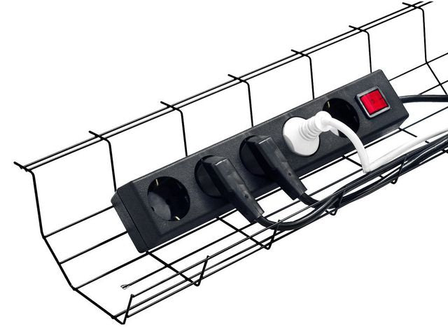 Kabelkorg MATTING multi svart - Primmeshiper