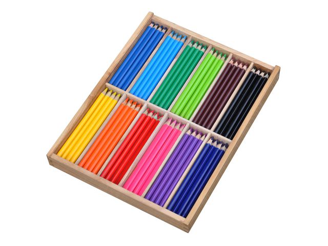 Färgpennor trekantiga 144/fp - Primmeshiper