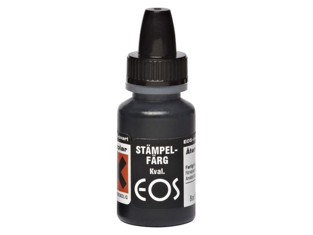 Stämpelfärg EOS svart 10ml - Primmeshiper