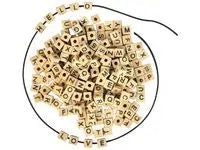 Träpärlor bokstäver 300/fp - Primmeshiper