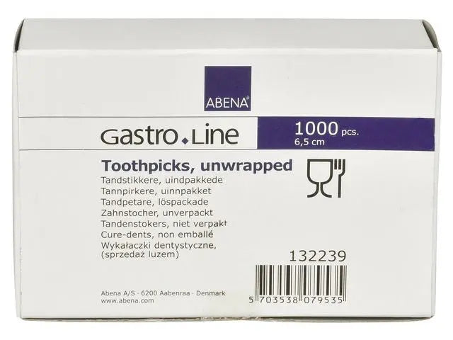 Tandpetare rund lösförpackade 1000/fp - Primmeshiper