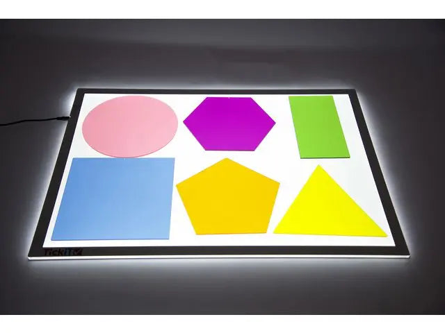 Geometriska figurer för ljusbord 6/fp Primmeshiper