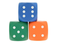 Tärningar mjuka 5 cm 12/fp - Primmeshiper