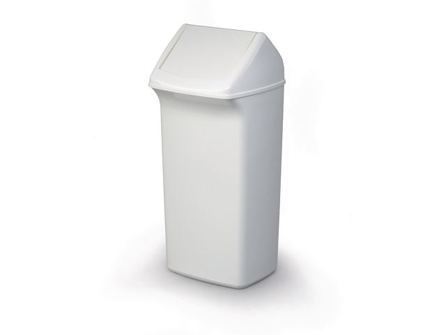 Avfallshantering DURABIN vipp 40L vit - Primmeshiper