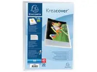 Demobok EXACOMPTA A4 20 fickor transp - Primmeshiper