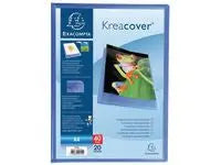 Demobok EXACOMPTA A4 blå 20 fickor - Primmeshiper