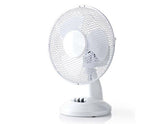 Bordsfläkt NEDIS 23 cm 22W plast vit - Primmeshiper