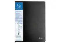 Demobok EXACOMPTA 20 fickor svart - Primmeshiper