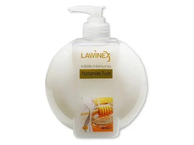 Tvål LAWINEX Mjölk och Honung 500ml - Primmeshiper